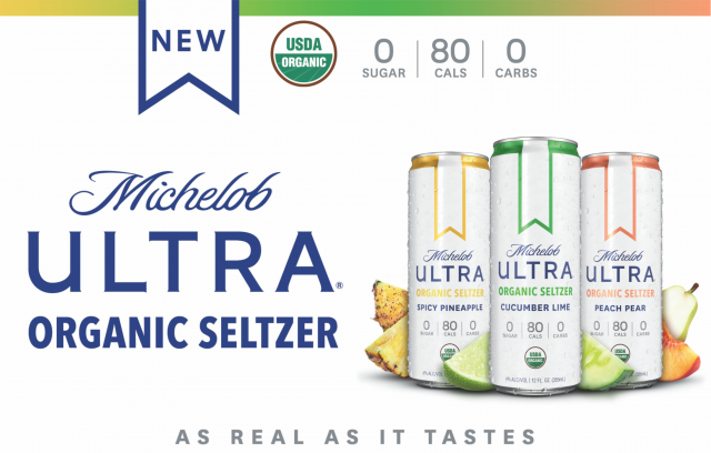 Michelob Ultra Organic Seltzer Gandm Distributors